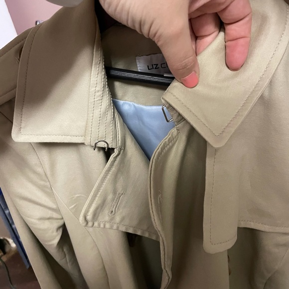 Liz Claiborne Rain Trench Coat - Picture 11 of 14